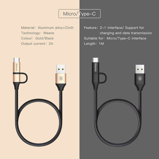 2-in-1 Interface Design for Charging and Data Transmission