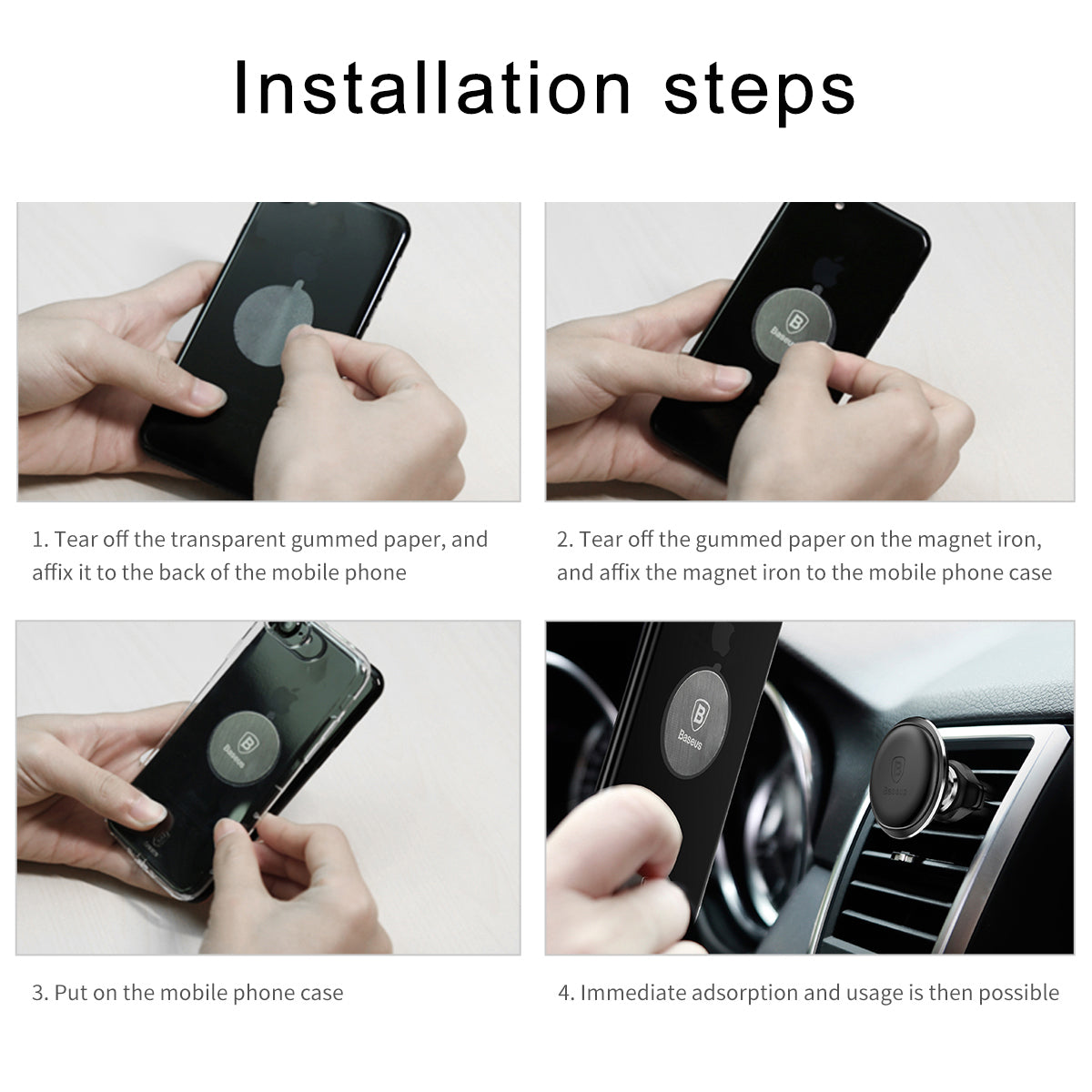 Magnetic Air Vent Car Mount