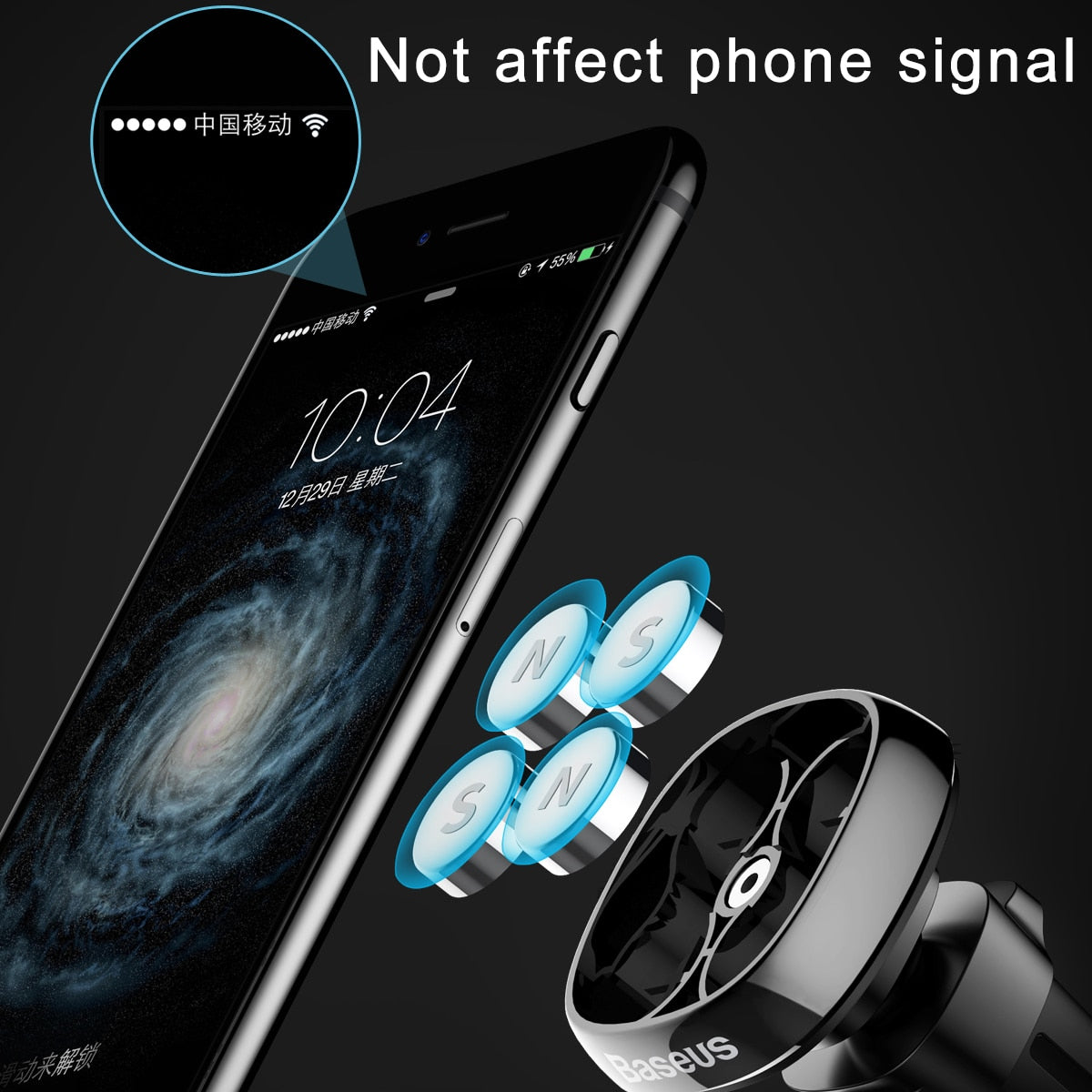 Air Vent Mount Magnetic Phone Holder