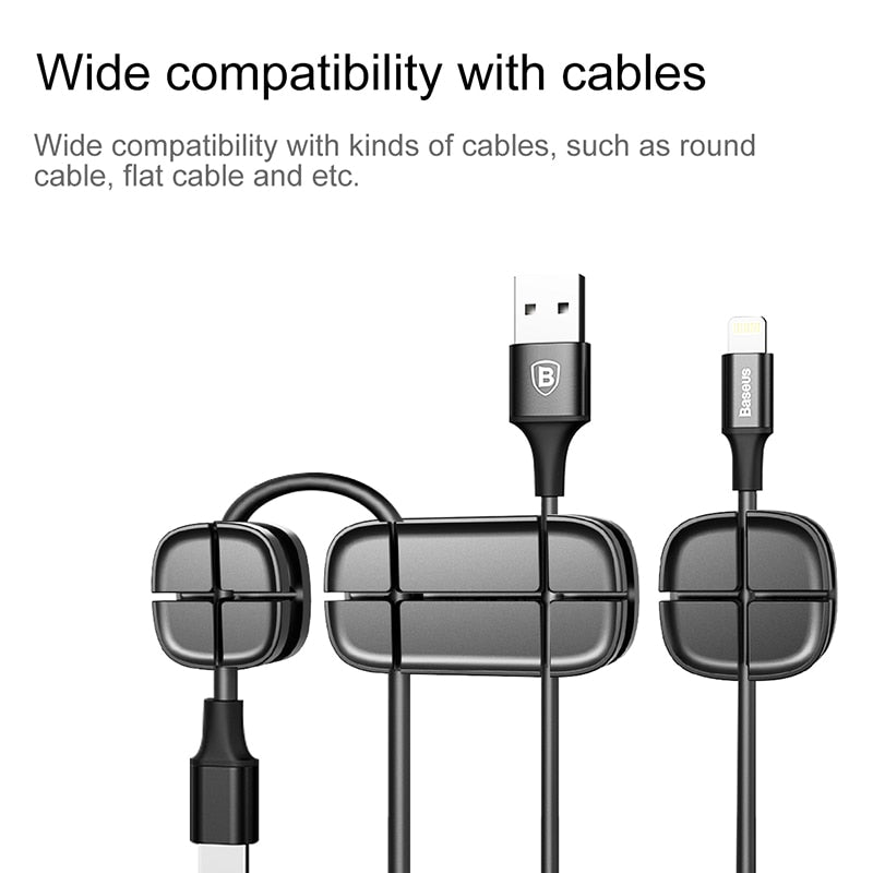Cross Peas Cable Clip