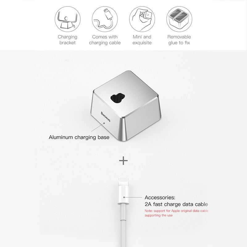 Desktop Charging Dock Station | iPhone XS X 8 7 6 6S Plus 5