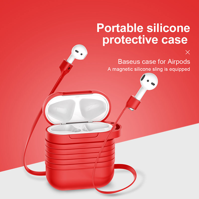 Airpods Protection Case with Strap