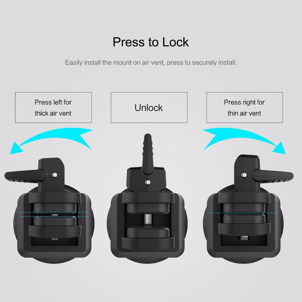 Rotatable Magnetic Car Phone Holder