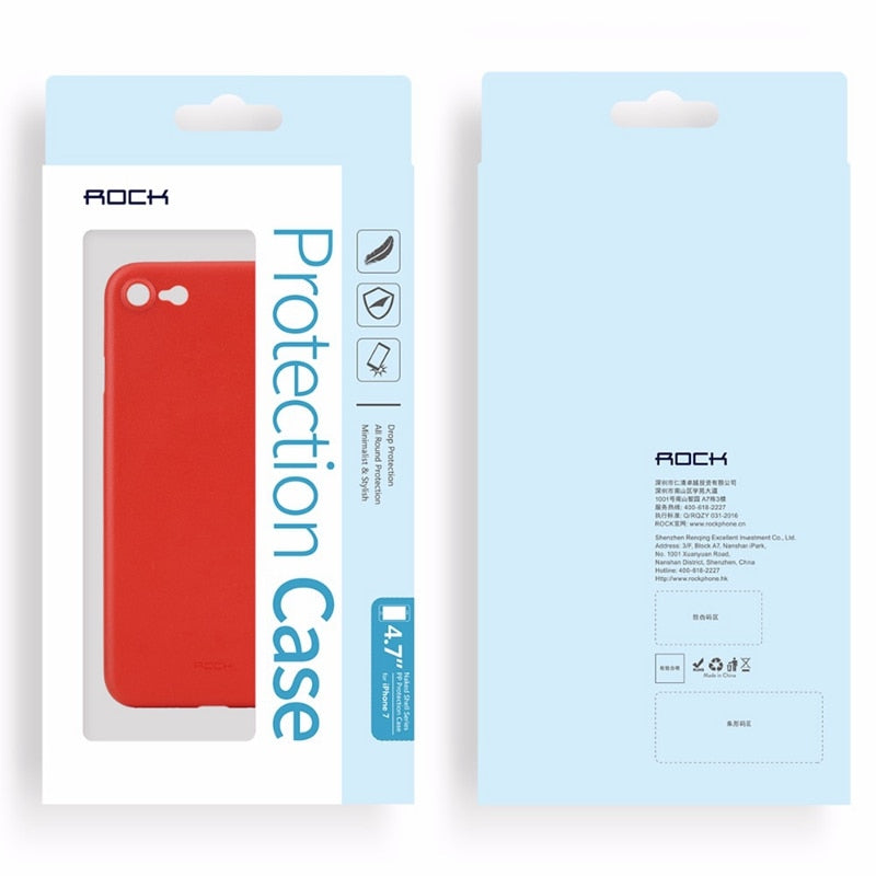 Ultra Thin Matte Case with Ring | iPhone 7 plus