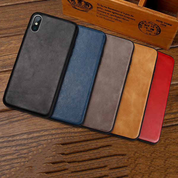 Vintage Leather Protective Cover | iPhone XS MAX