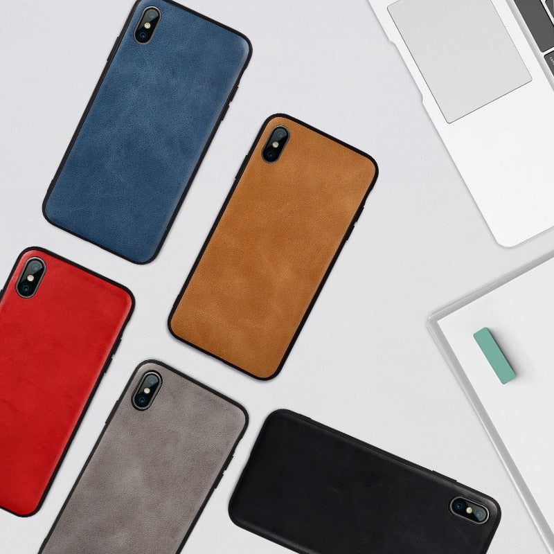 Vintage Leather Protective Cover | iPhone XS MAX
