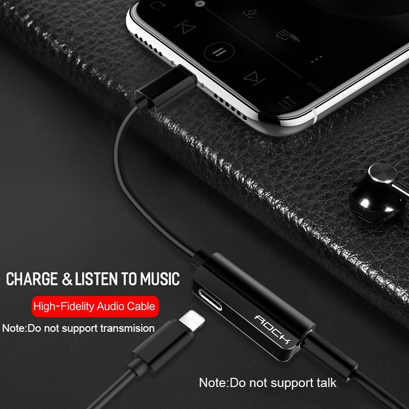 Splitter Cable Adapter | iPhone 7 8 X plus