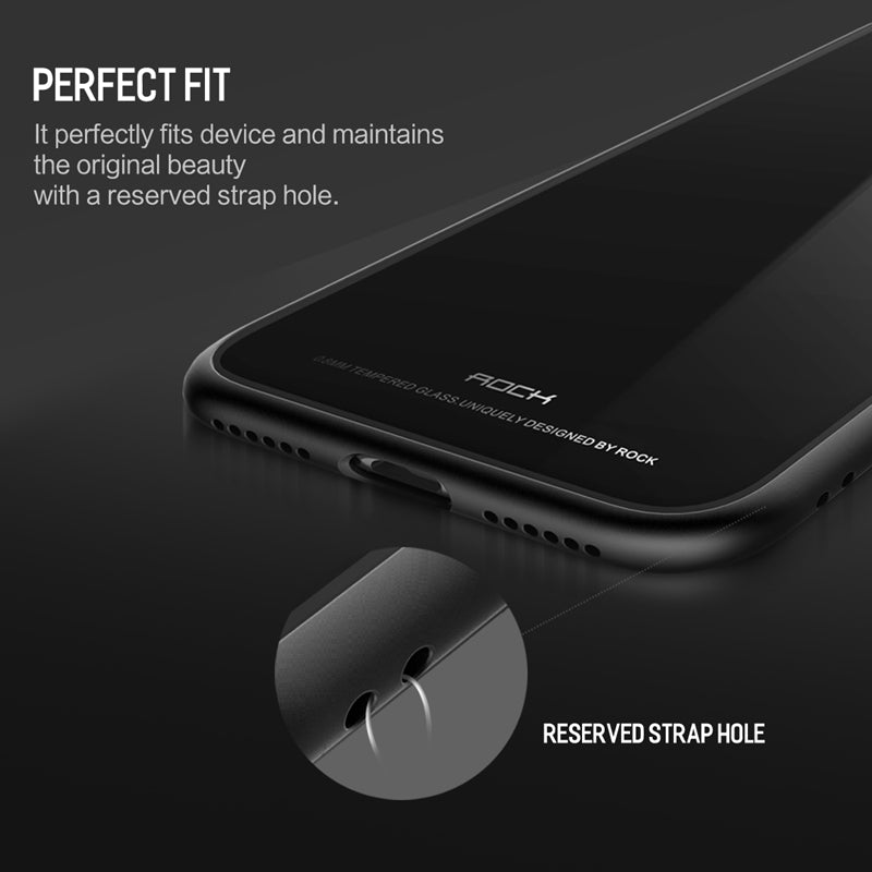 Luxury Full Glass Protection Case | iPhone 7 8 plus