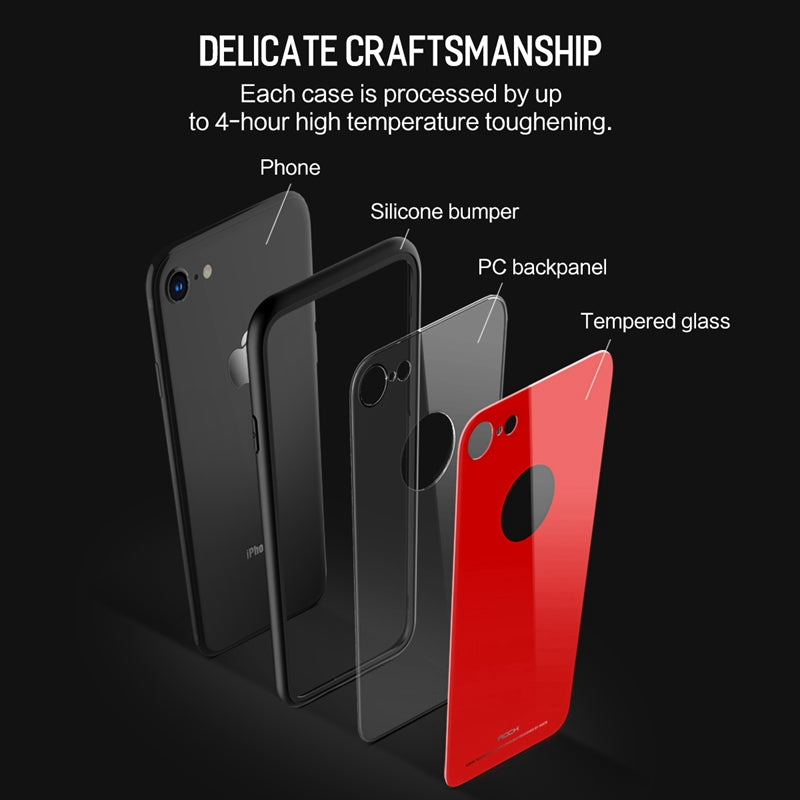 Luxury Full Glass Protection Case | iPhone 7 8 plus