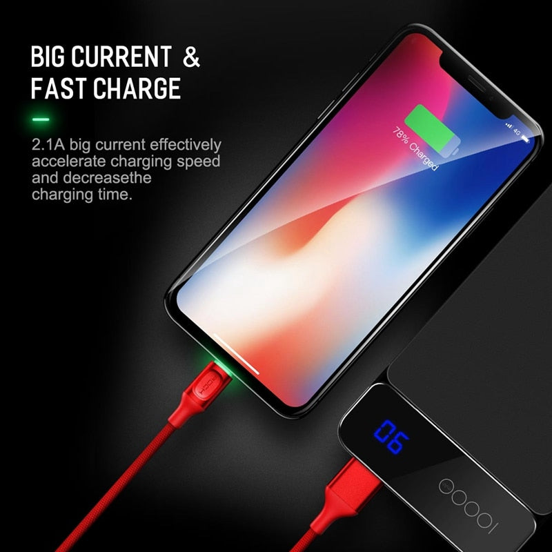 Auto-disconnect Quick Charge USB Cable