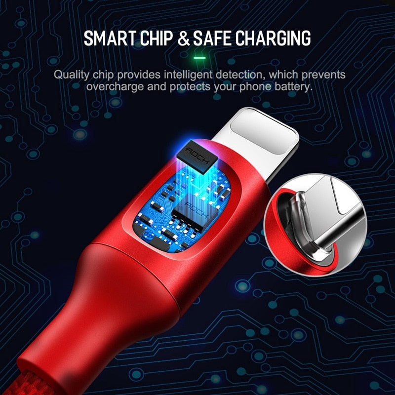 Auto-disconnect Quick Charge USB Cable