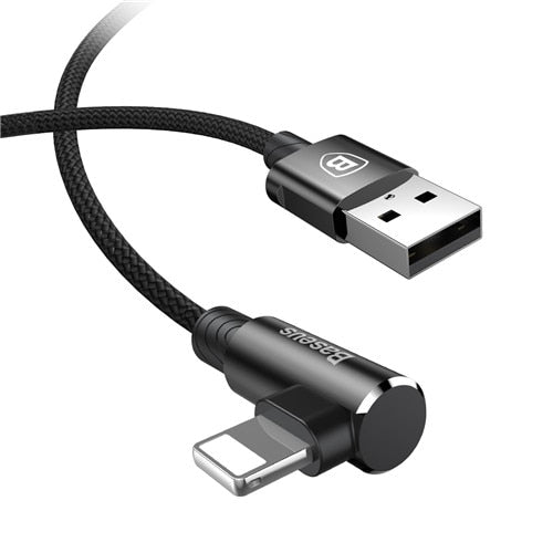 90 Degree USB Cable | iPhone 5 6 6s 7 8