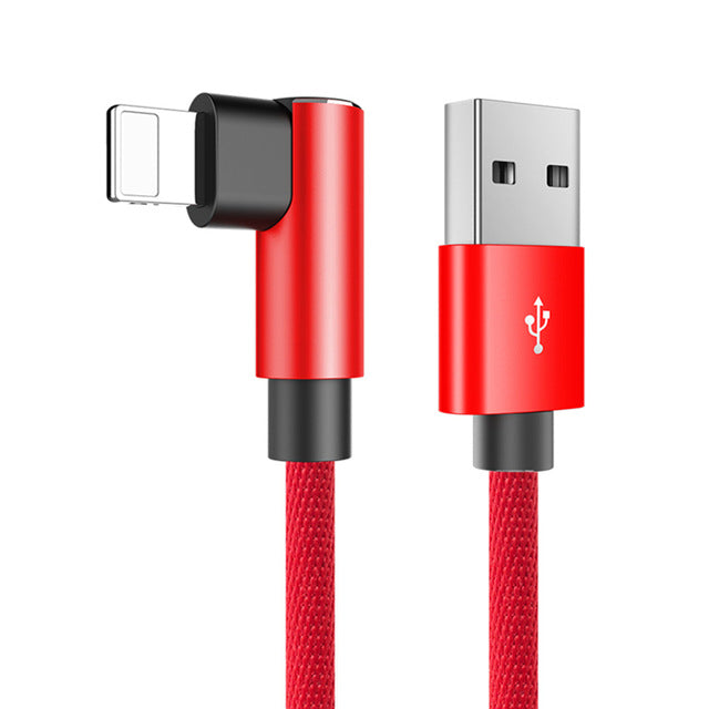 90 Degree USB Charger Cable