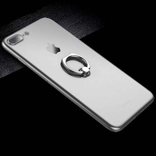 Ultra Thin Matte Case with Ring | iPhone 7 plus