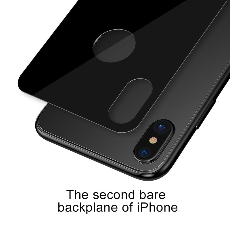 Tempered Glass Scratch Proof Back Glass Film Cover | iPhone X