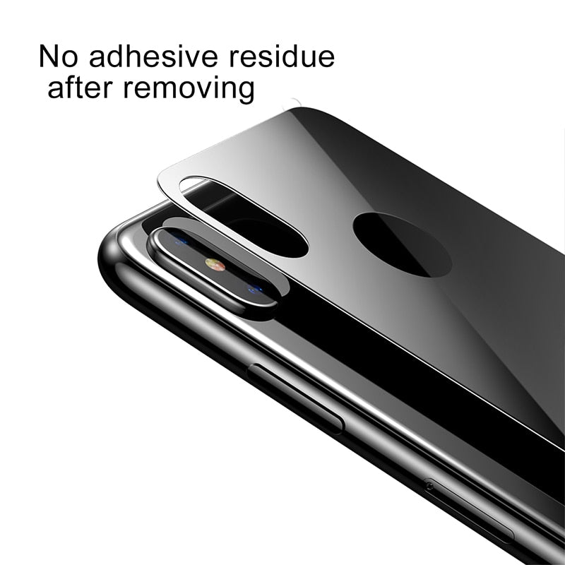 Tempered Glass Scratch Proof Back Glass Film Cover | iPhone X
