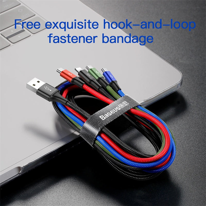 Fast 4-in-1 Multicolor Cable