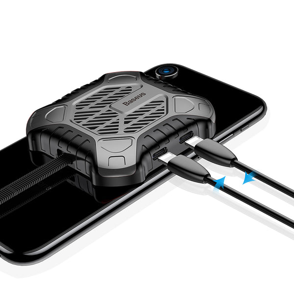 Mini Mobile Phone Cooler with Audio Charging Cable Adapter | iPhone 7, 8 & X