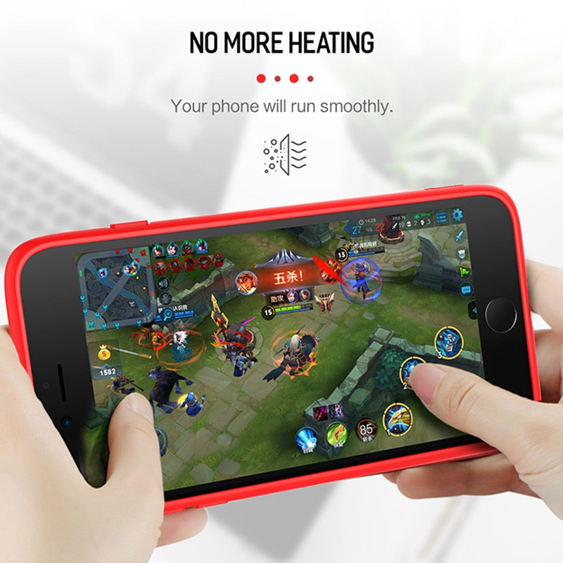 Thin Cool Hole TPU Shell Protector | iPhone 7 8 plus