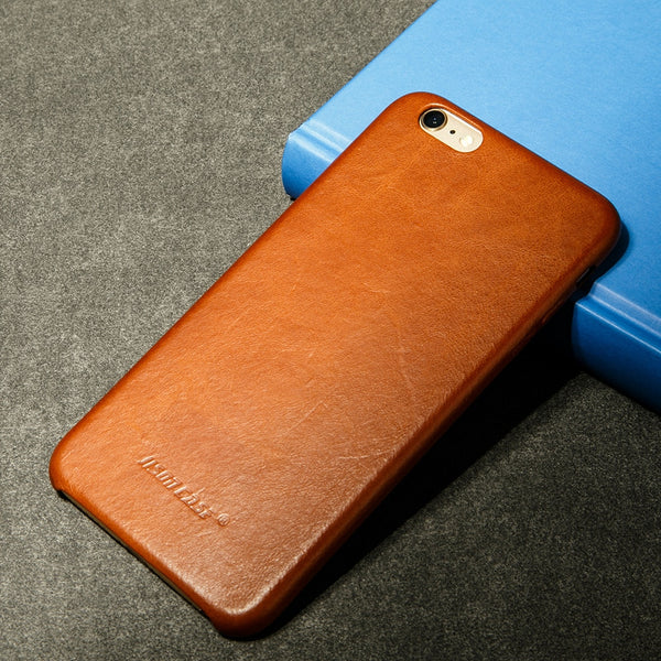Anti-knock Genuine Leather Phone Cover | iPhone 6 6s plus