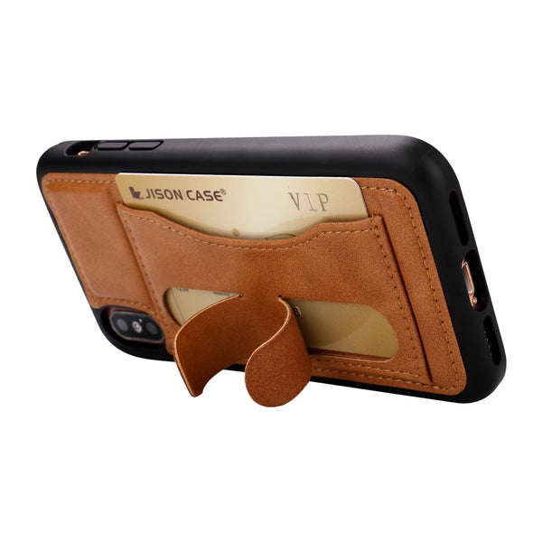 Leather Case With Card Slot | iPhone X