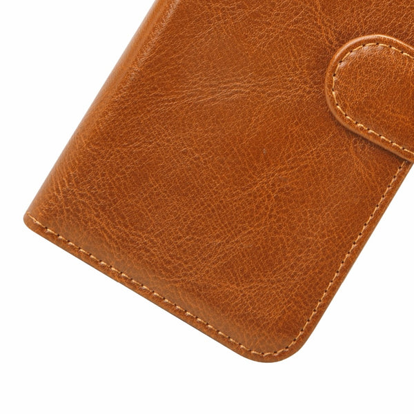 Genuine Leather Magnetic Flip Folio Cover | iPhone X