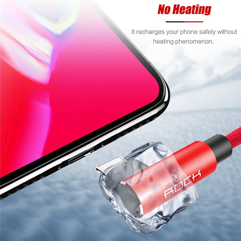 90 Degree USB Charger Cable