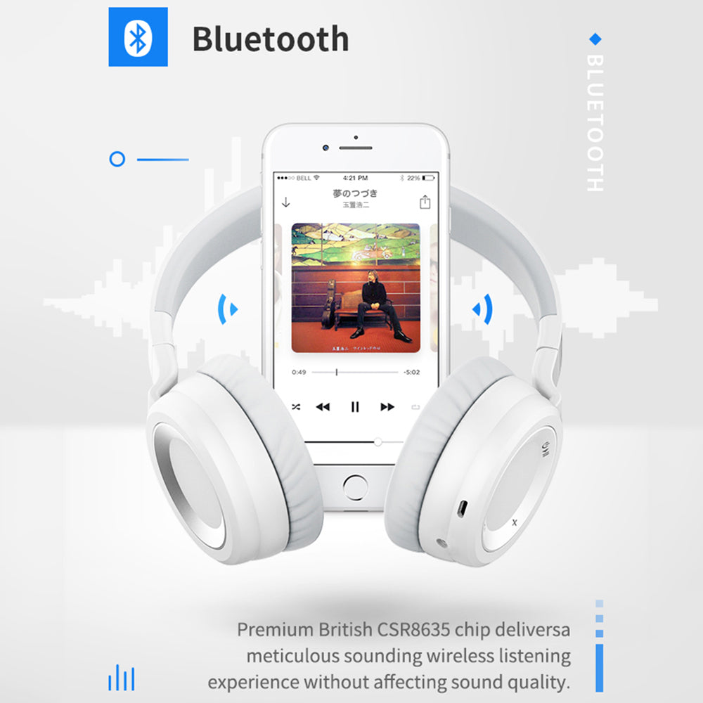 Space Series Stereo Bass Wireless Bluetooth Headphone