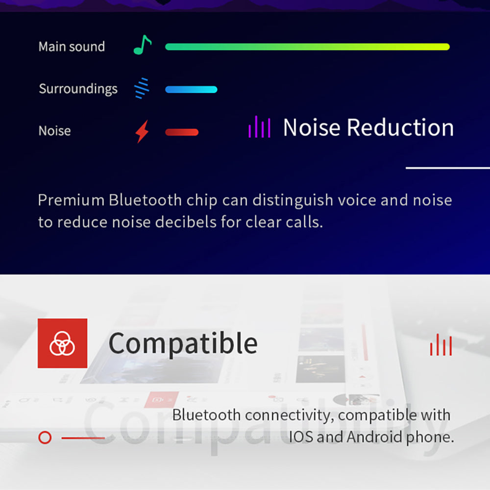 Space Series Stereo Bass Wireless Bluetooth Headphone