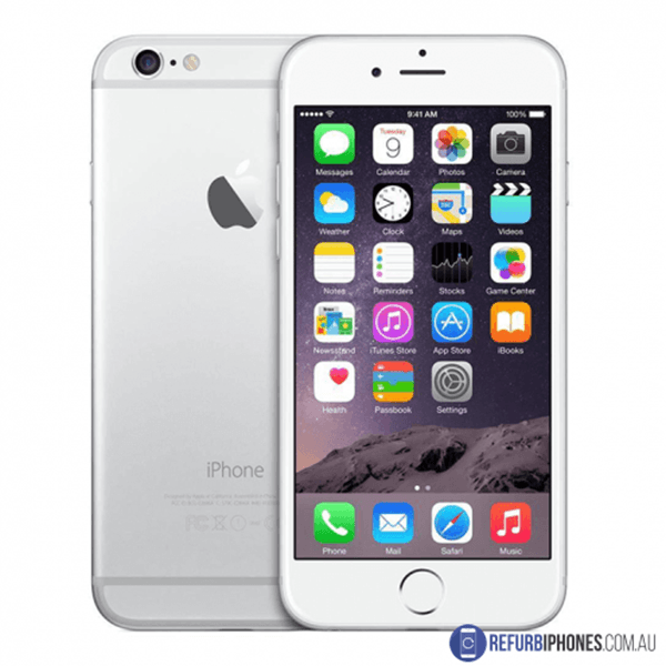 Refurbished Apple iPhone 6 64GB - Silver - Unlocked | 3 Month  