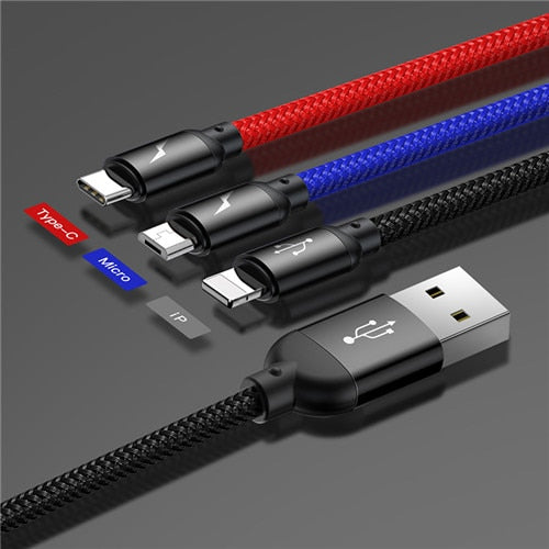 Fast 4-in-1 Multicolor Cable