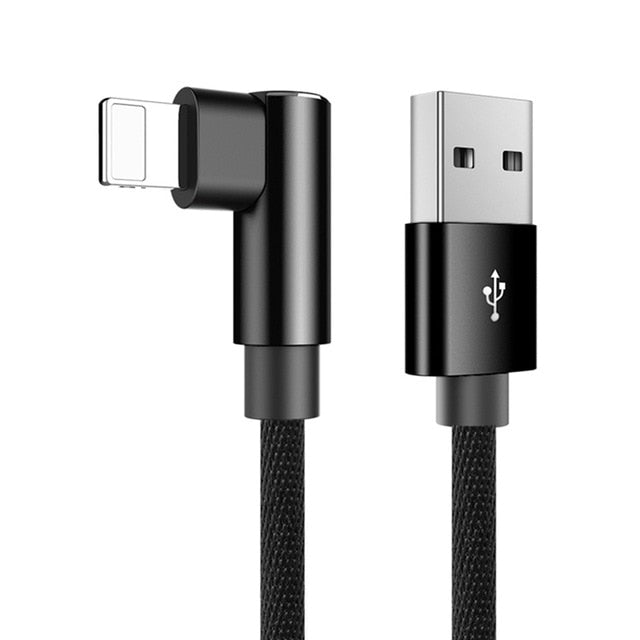 90 Degree USB Charger Cable