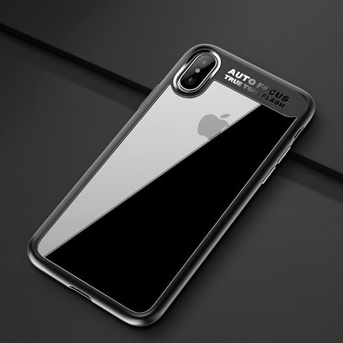 Slim Full Protective PC & TPU Silicone Case | iPhone X