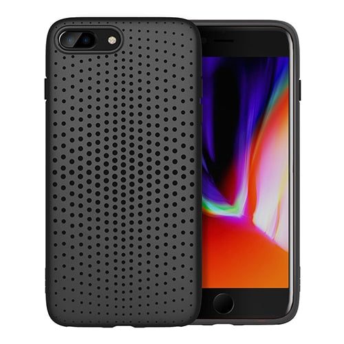 Thin Cool Hole TPU Shell Protector | iPhone 7 8 plus