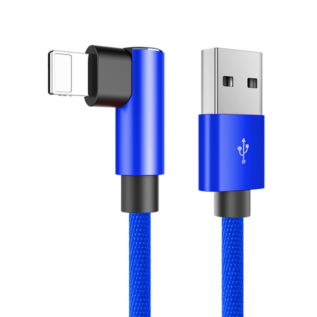 90 Degree USB Charger Cable