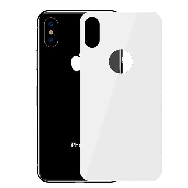 Tempered Glass Scratch Proof Back Glass Film Cover | iPhone X