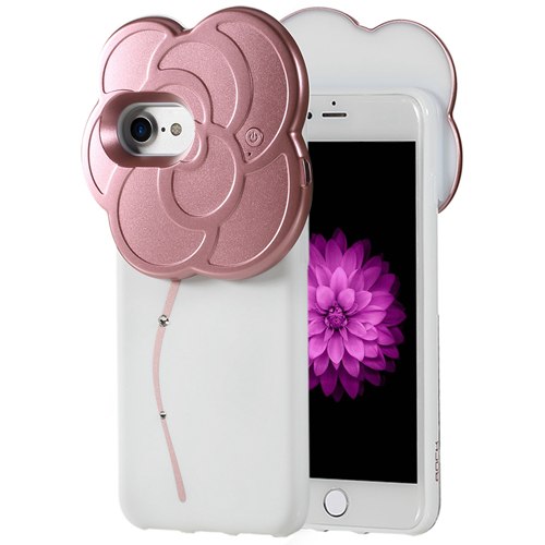 Rhinestone Selfie LED Light Case | iPhone 6 7 & plus